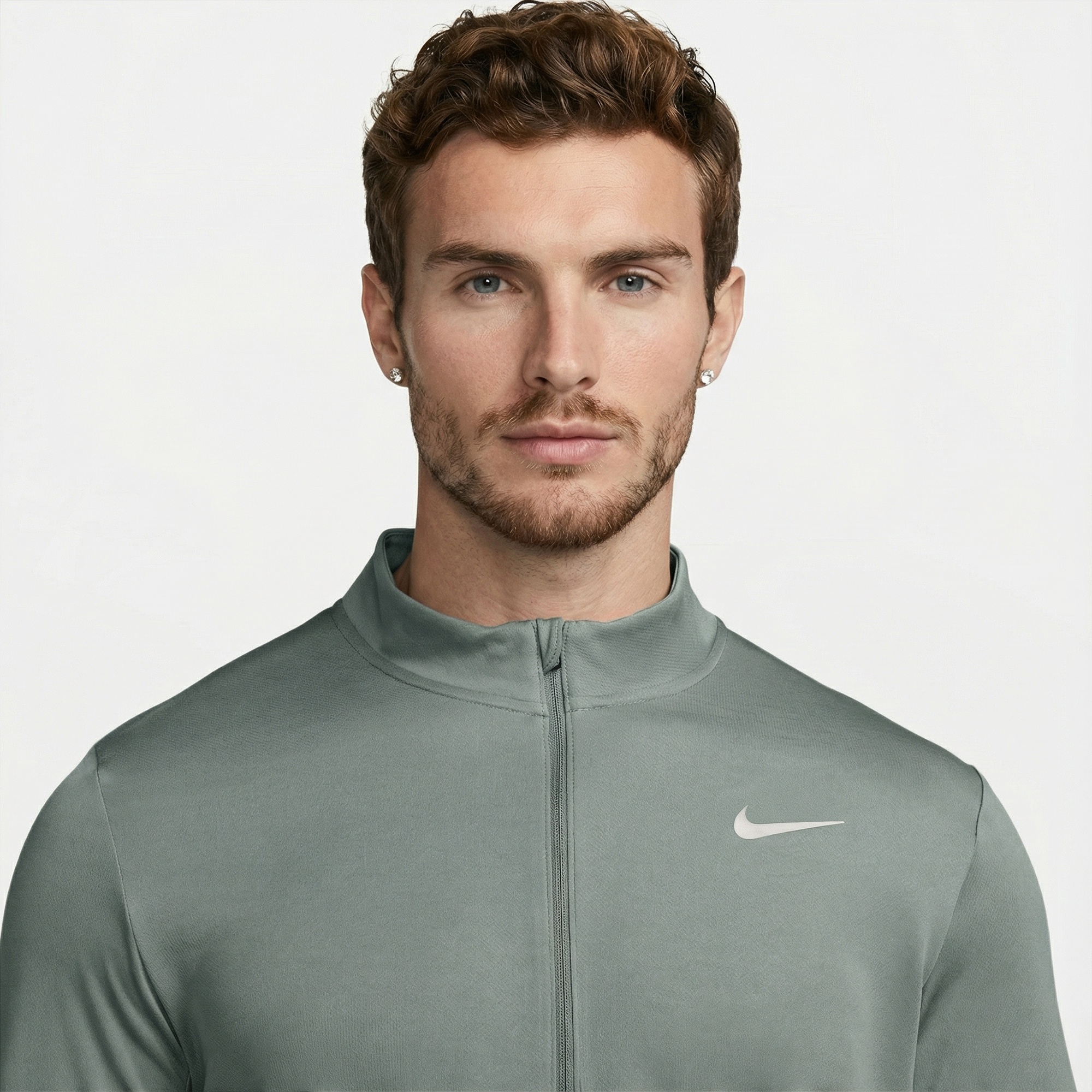 Nike Dri-Fit Pacer Erkek Yeşil T-Shirt