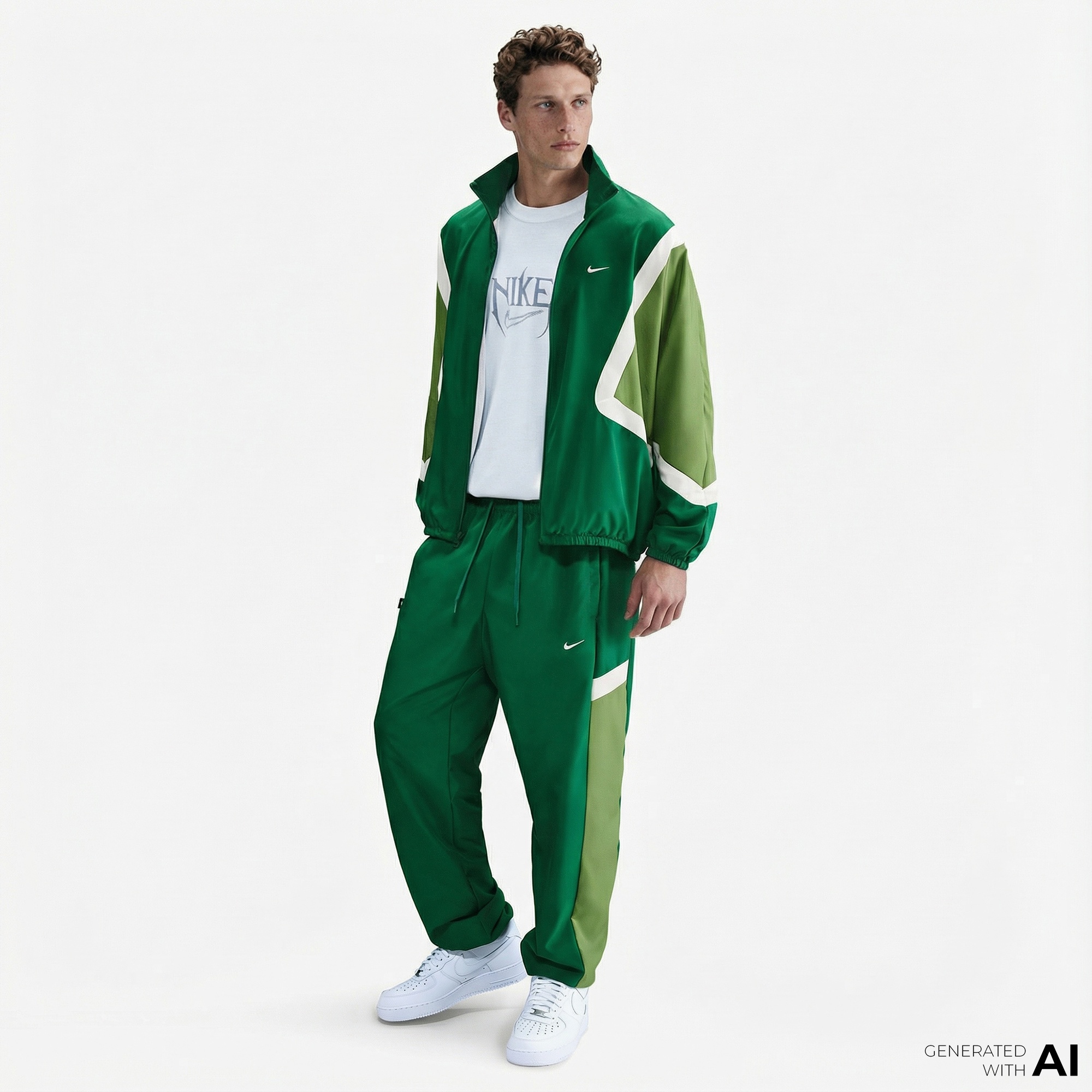 Nike Dri-Fit Icon Erkek Yeşil Eşofman Altı