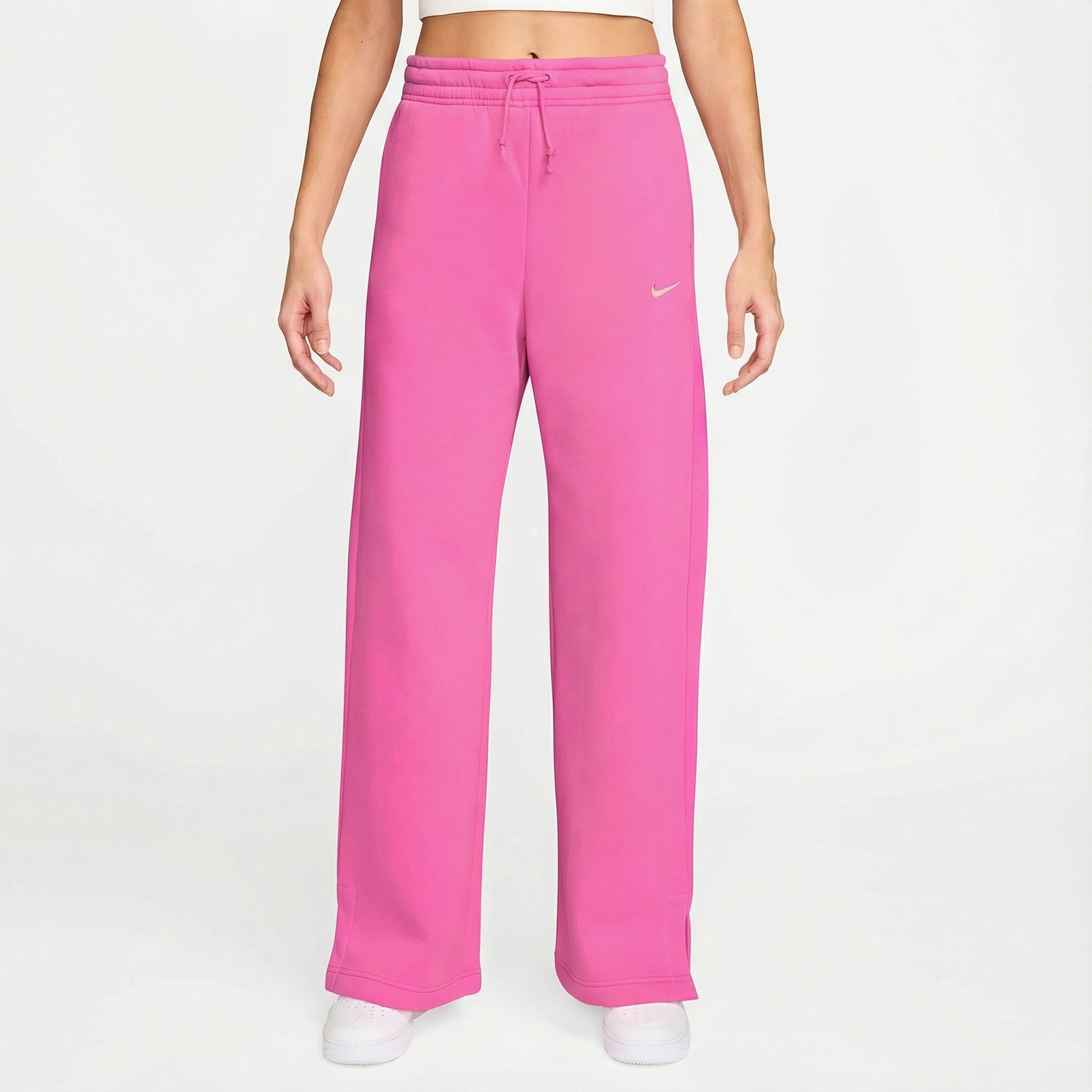 Nike Sportswear Phoenix Fleece Kadın Pembe Eşofman Altı