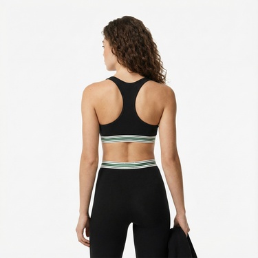  Lacoste Kadın Siyah Bra