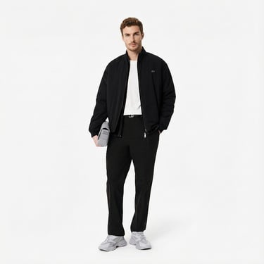  Lacoste Erkek Straight Fit Siyah Pantolon