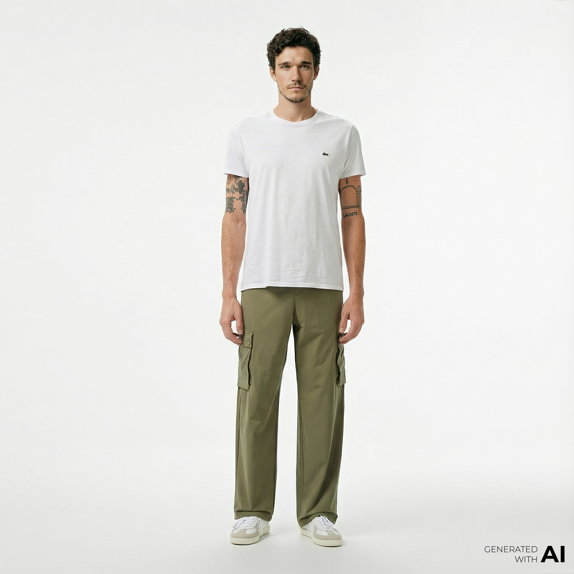  Lacoste Erkek Relaxed Fit Jogger Haki Pantolon