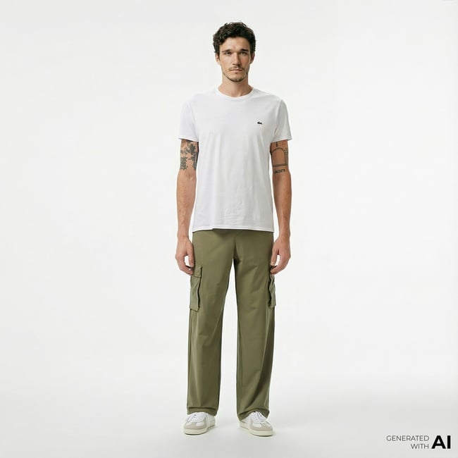  Lacoste Erkek Relaxed Fit Jogger Haki Pantolon