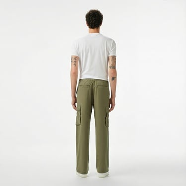  Lacoste Erkek Relaxed Fit Jogger Haki Pantolon