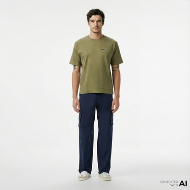  Lacoste Erkek Relaxed Fit Jogger Lacivert Pantolon