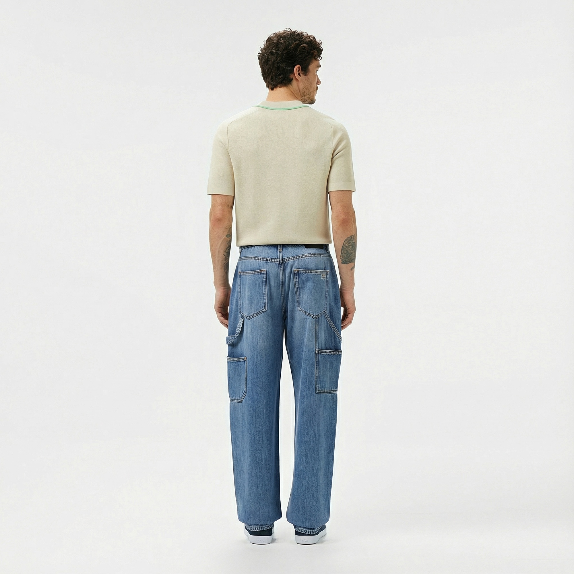 Lacoste Erkek Koyu Mavi Jean Pantolon