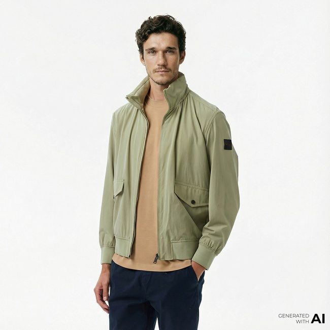  Boss Ohice Erkek Yeşil Ceket