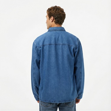  Boss Laredo Erkek Koyu Mavi Gömlek