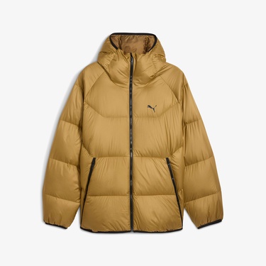  Puma Hooded Down Puffer  Erkek Altın Rengi Mont