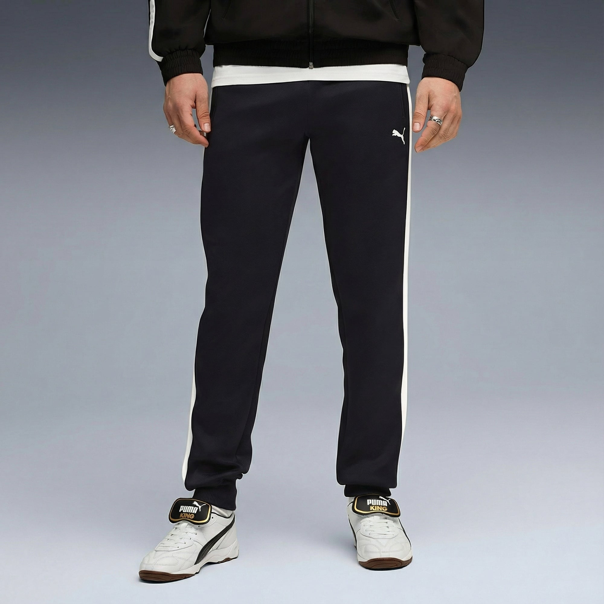 Puma T7 Always On Erkek Lacivert Eşofman Altı