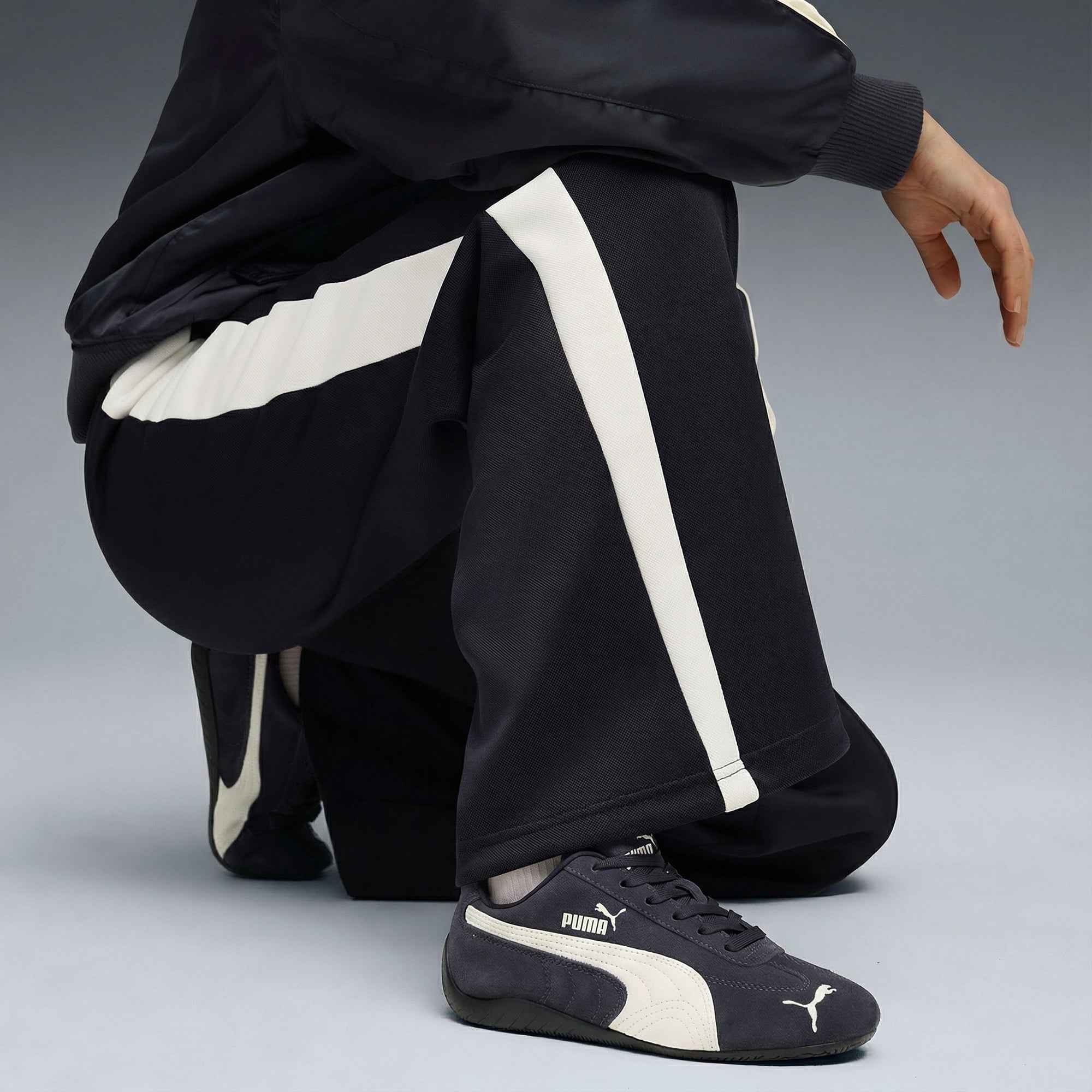 Puma T7 Low Rise Track S Kadın Siyah Eşofman Altı