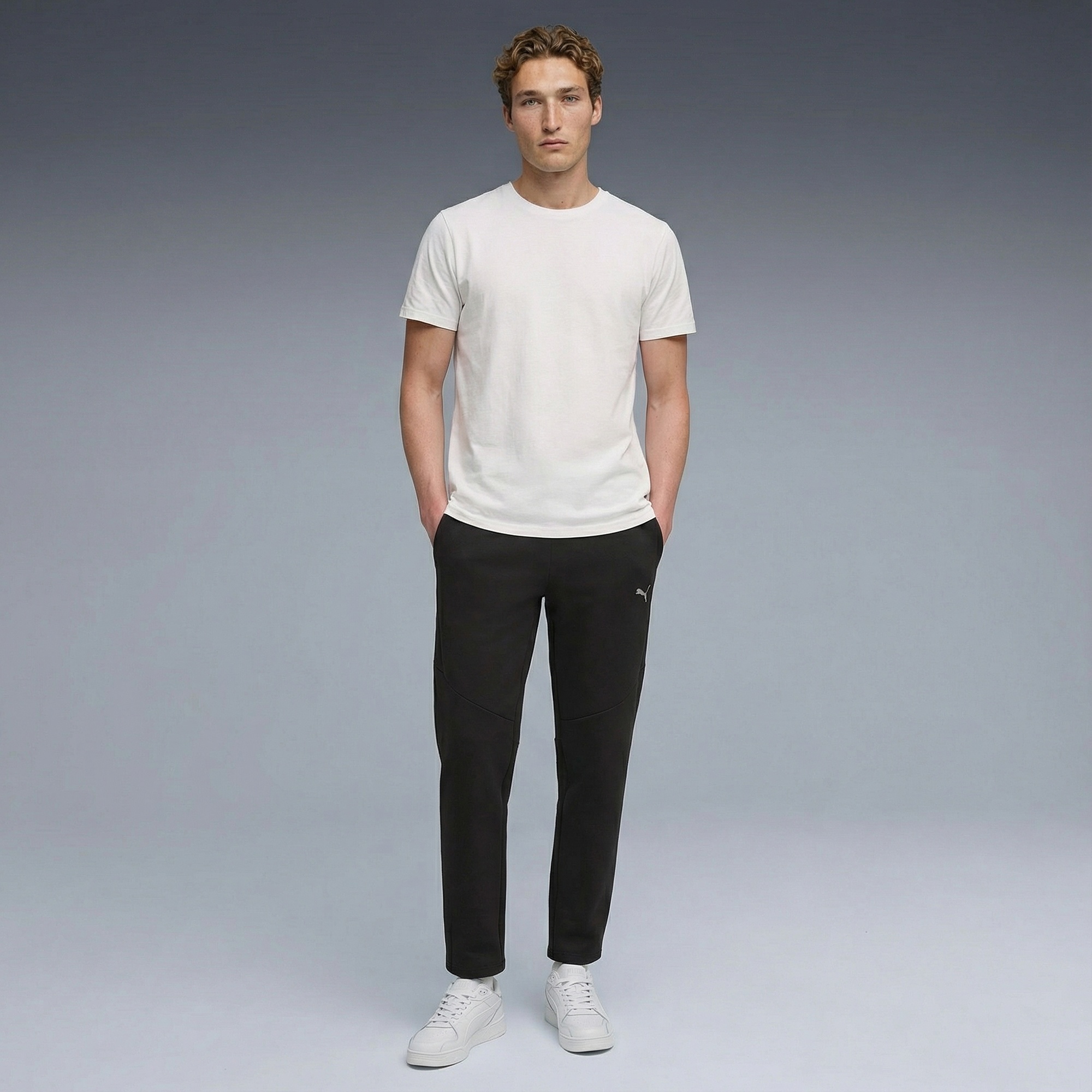 Puma EVOSTRIPE s DK Erkek Siyah Eşofman Altı