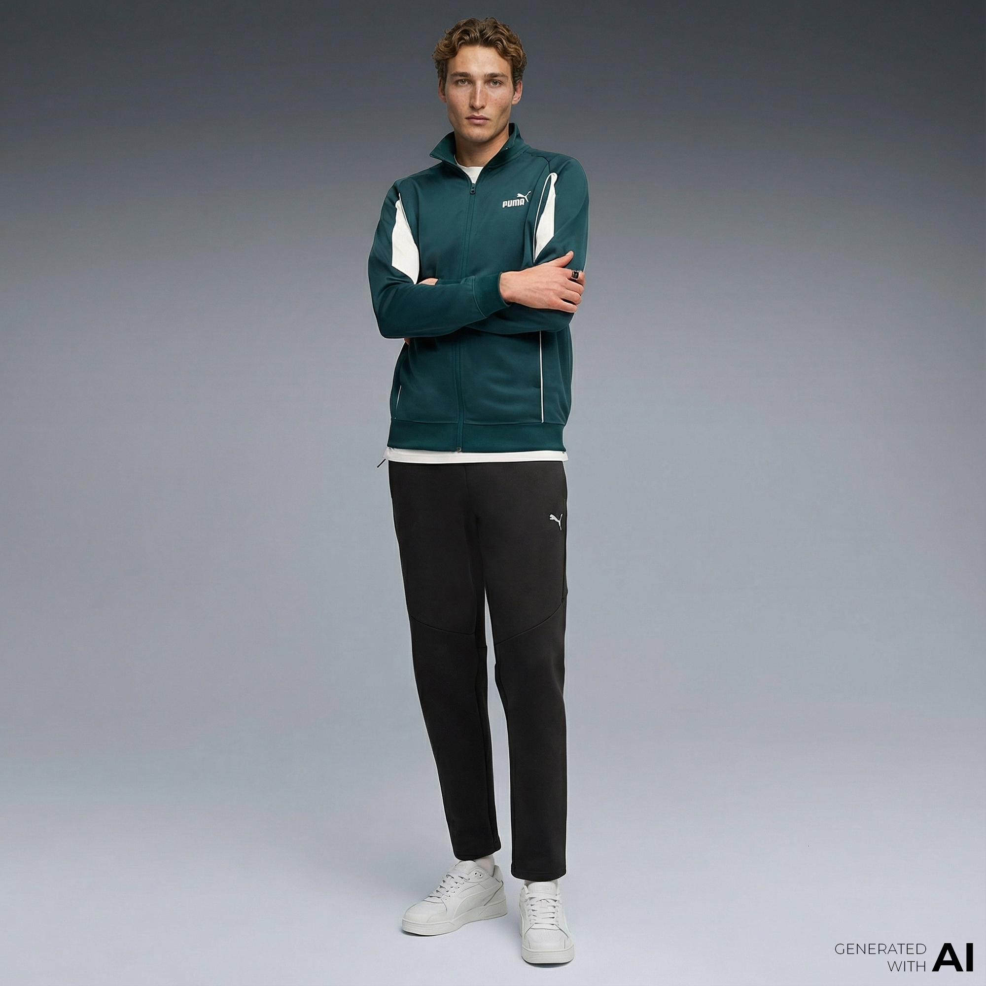  Puma EVOSTRIPE s DK Erkek Siyah Eşofman Altı