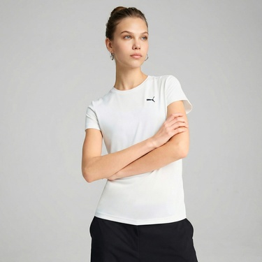  Puma Essential Poly  Kadın Beyaz T-Shirt
