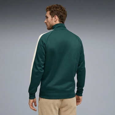  Puma T7 Always On Track  Erkek Yeşil Ceket