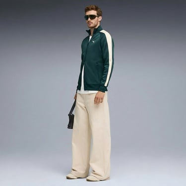  Puma T7 Always On Track  Erkek Yeşil Ceket