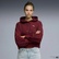 Puma Wardrobe Essential Relaxed Cropped  Kadın Bordo Sweatshirt