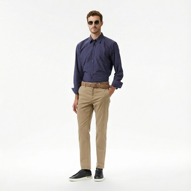  Boss Relegant 6 Erkek Lacivert Gömlek