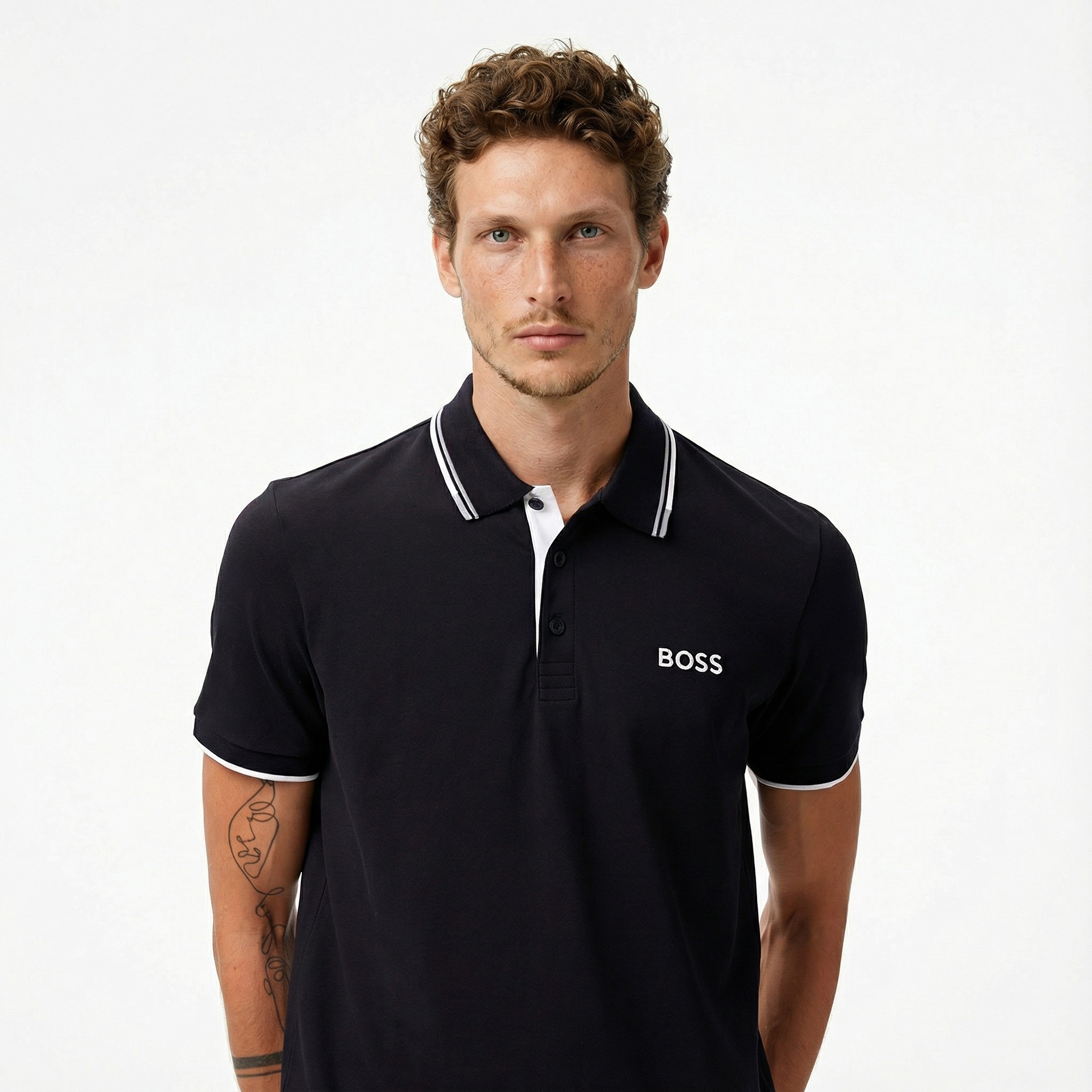 Boss Paddy Pro Erkek Koyu Mavi Polo