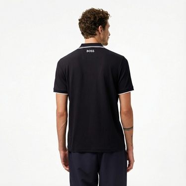  Boss Paddy Pro Erkek Koyu Mavi Polo