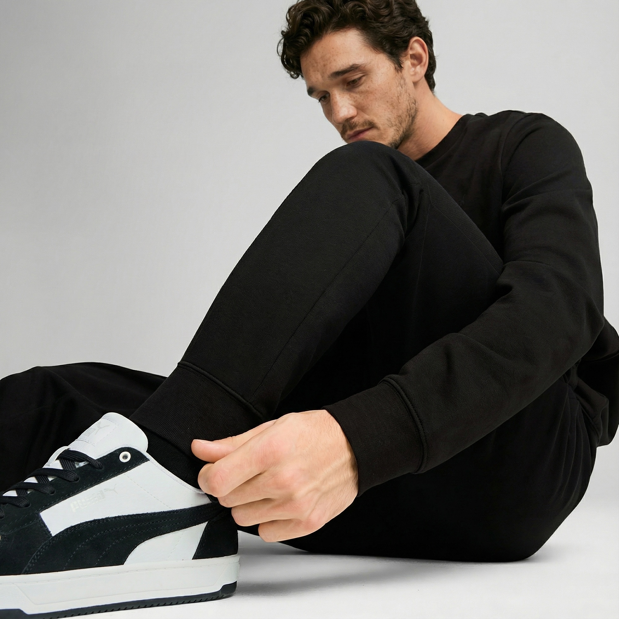 Puma Essential Elevated  Erkek Siyah Eşofman Altı