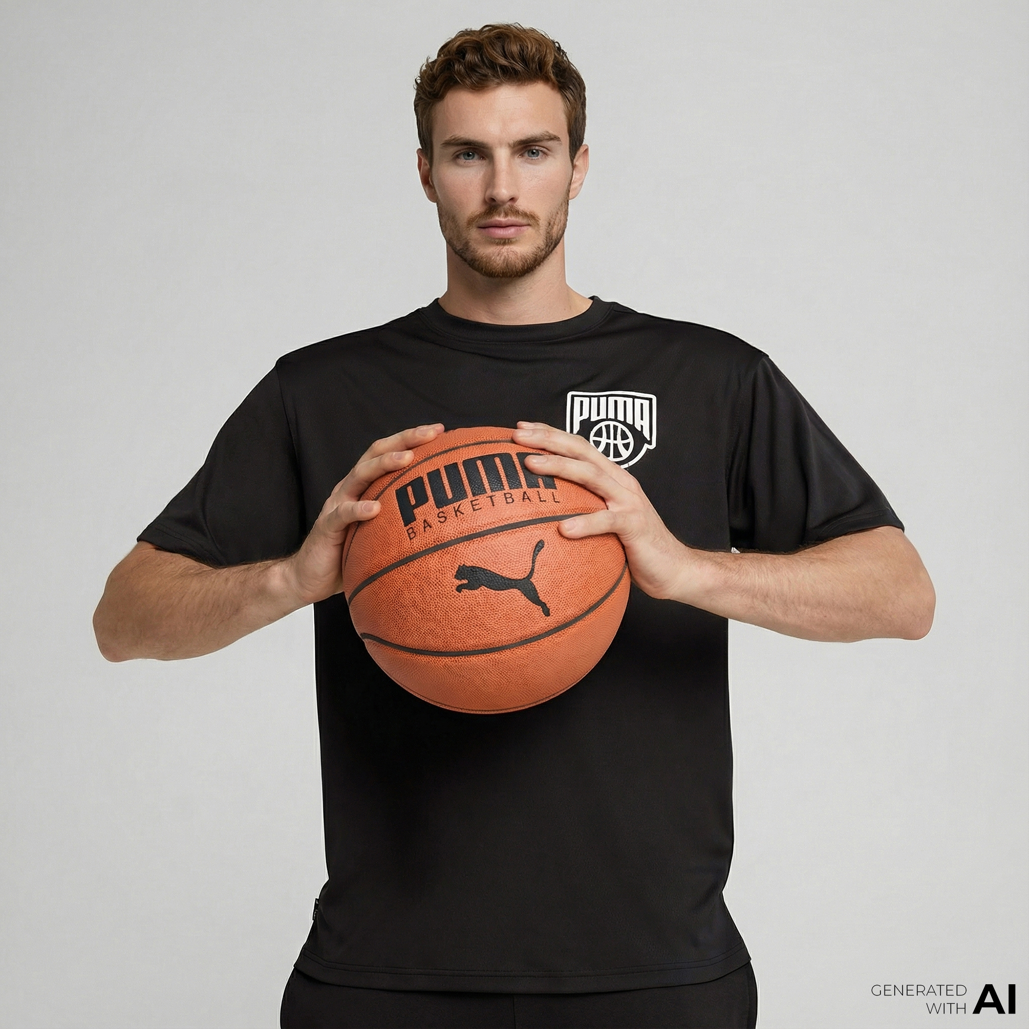  Puma Posterize  II Erkek Siyah T-Shirt