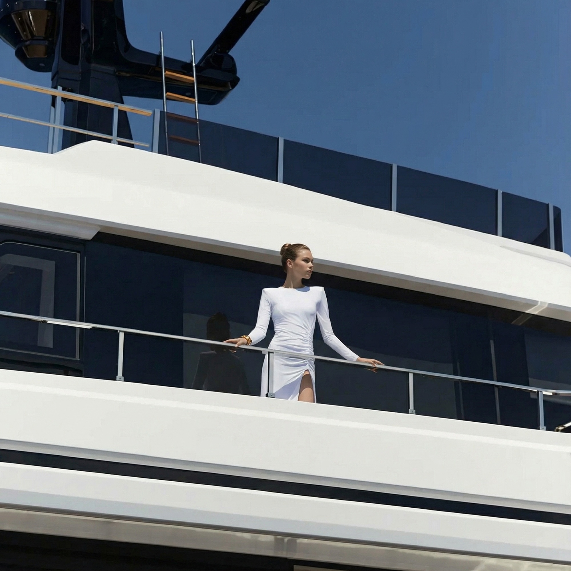 Fabby Gia Kadın Beyaz Elbise