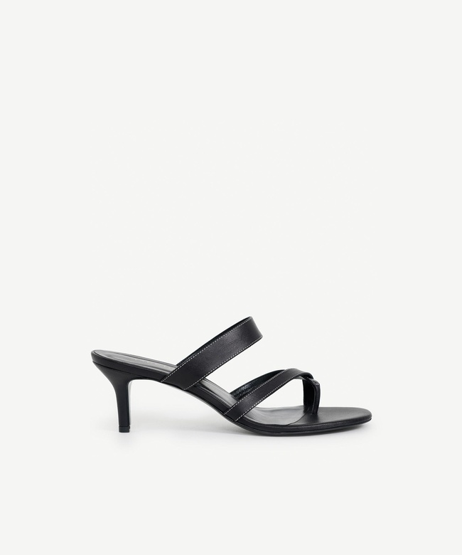  YARGICI Parmak Arası Deri Topuklu Terlik