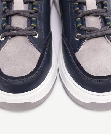  YARGICI Deri Bağlı Sneakers