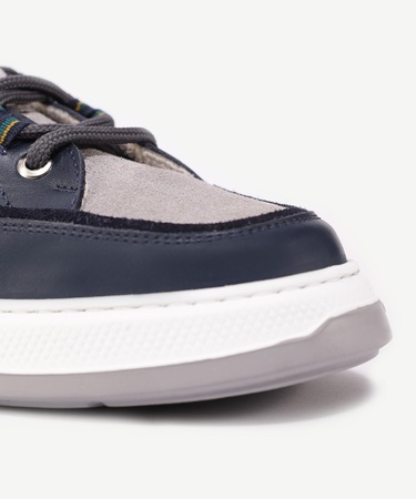  YARGICI Deri Bağlı Sneakers