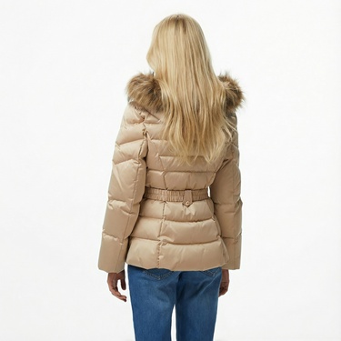  Guess Marina Kadın Bej Mont