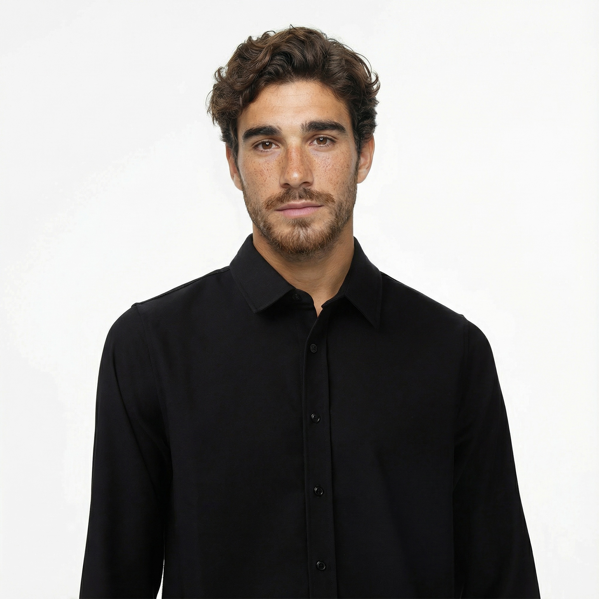 Guess Griffin Erkek Siyah Gömlek