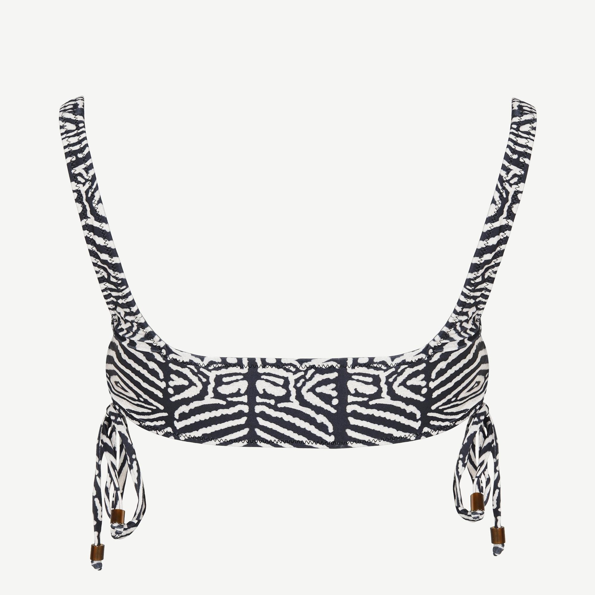 YARGICI Kare Yaka Bikini Üstü