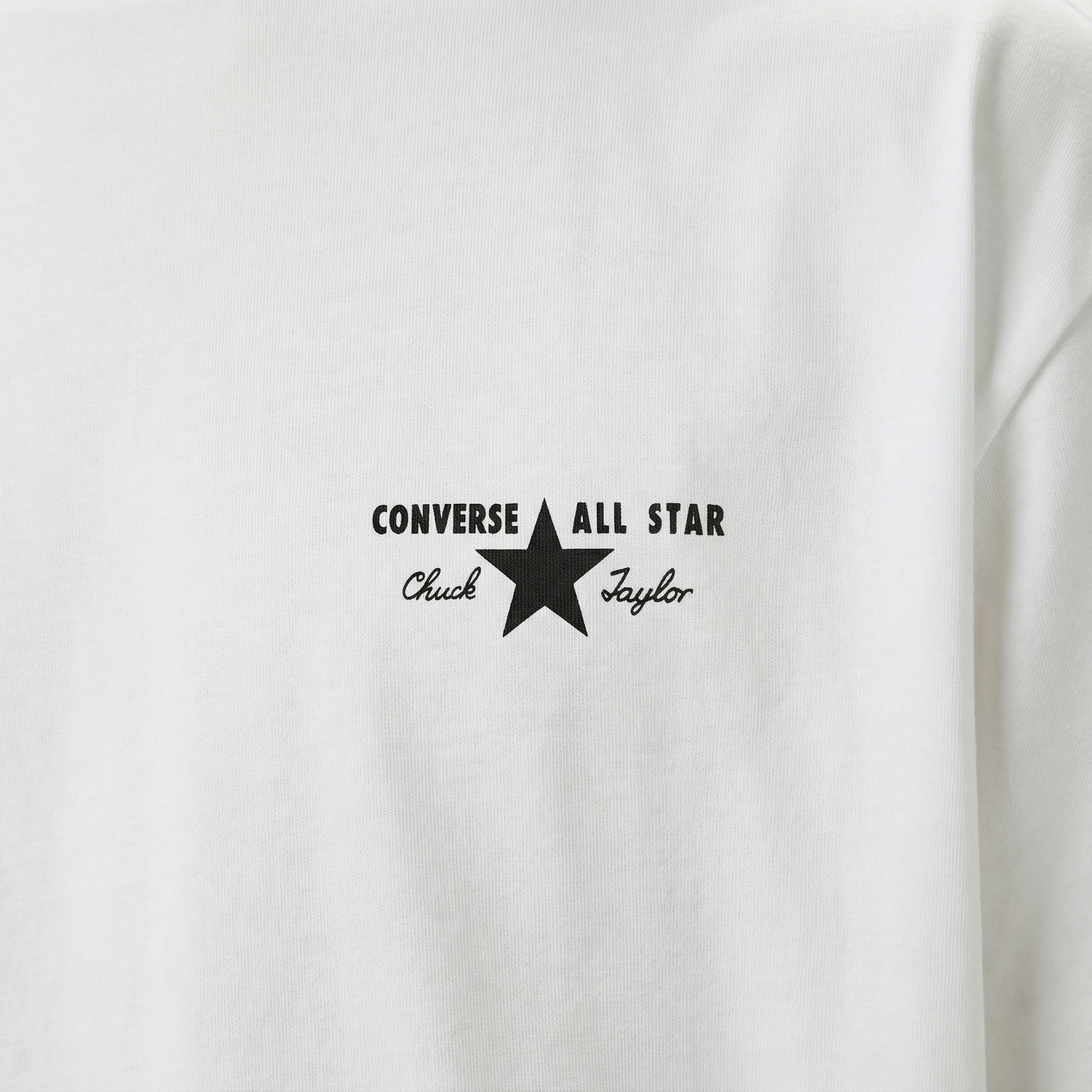 Converse Erkek Grafik Baskılı Beyaz T-Shirt