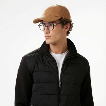  Tommy Hilfiger Mixed Media Erkek Siyah Ceket