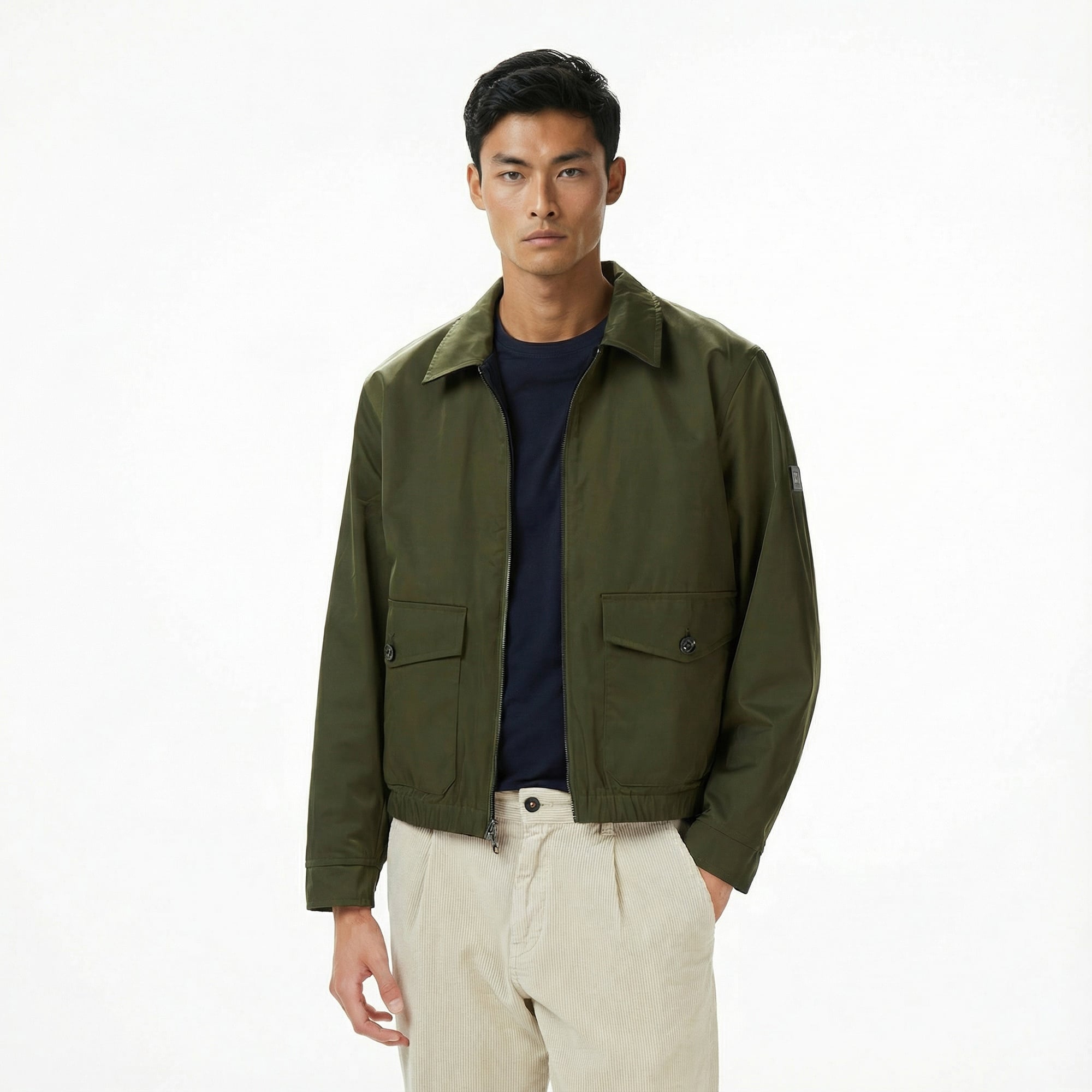 Tommy Hilfiger Reversible Çift Taraflı Erkek Lacivert Ceket