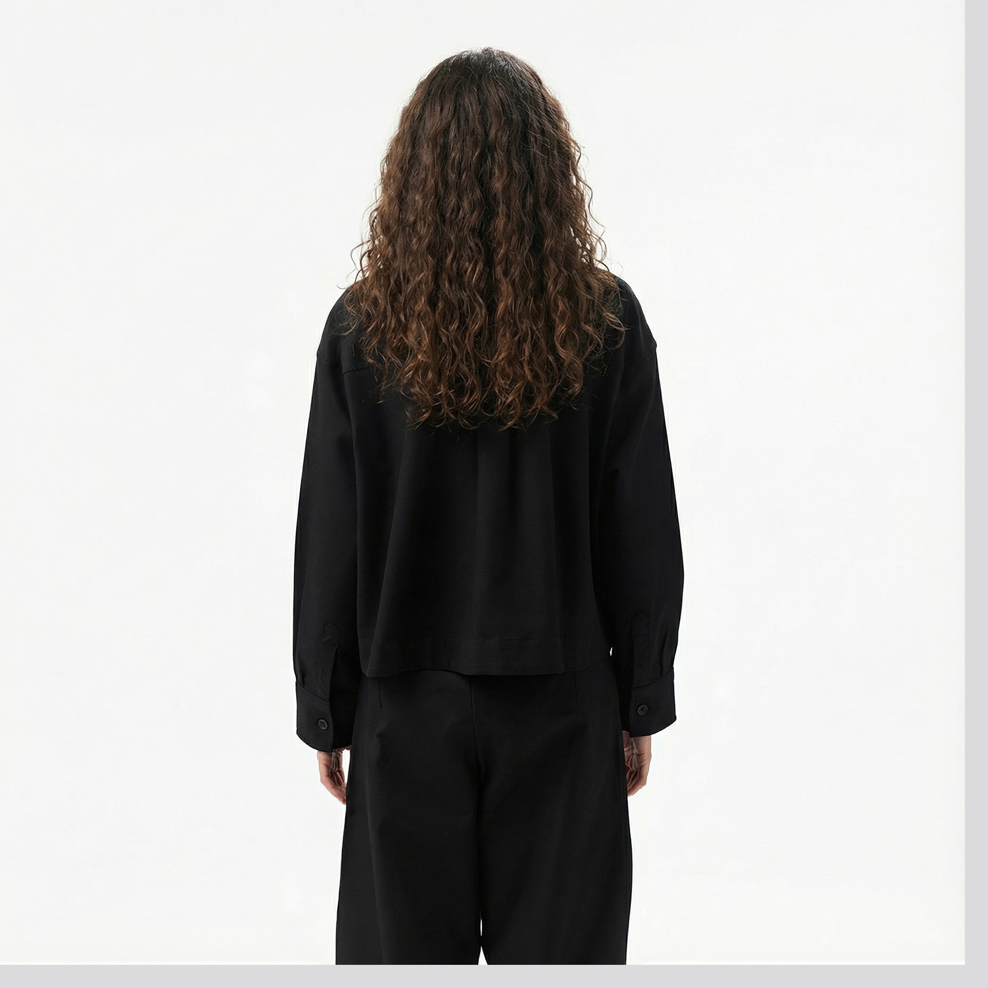 Lacoste Kadın Siyah Gömlek