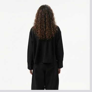  Lacoste Kadın Siyah Gömlek