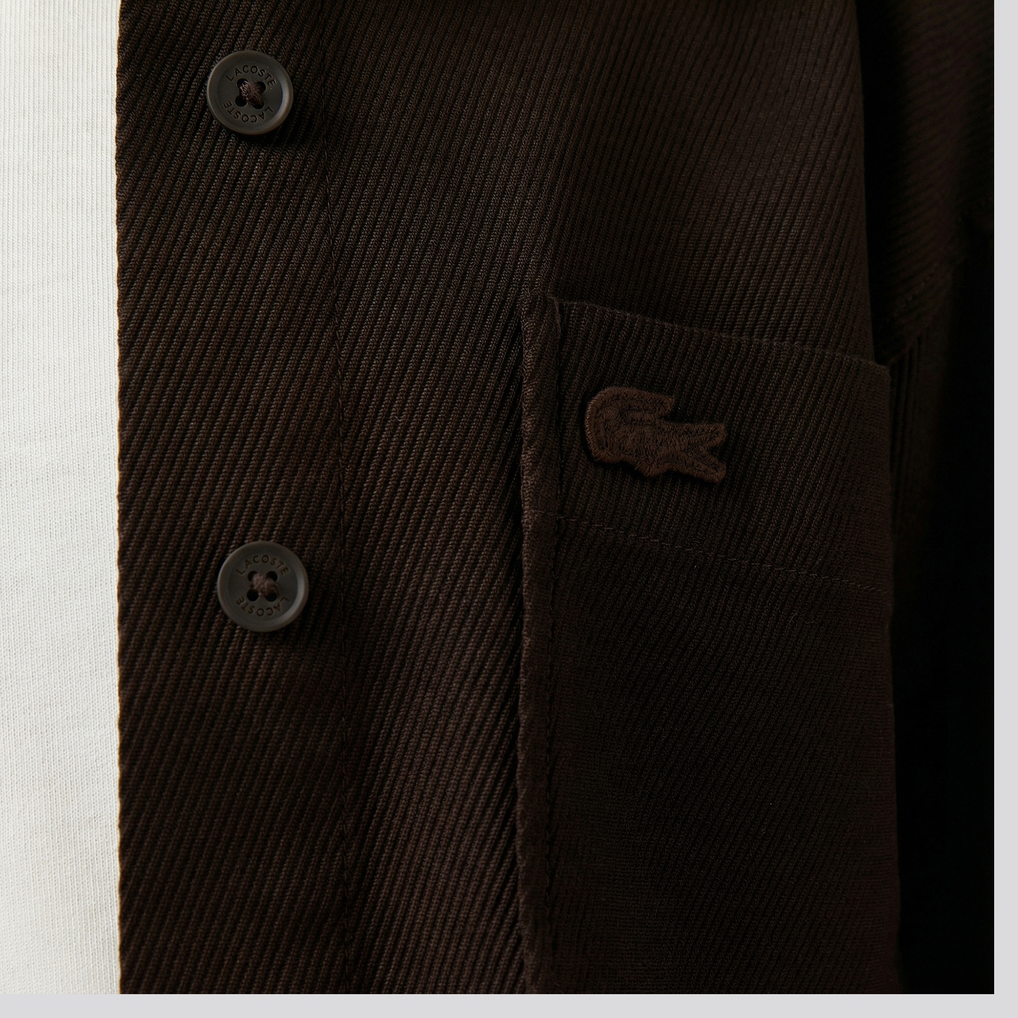 Lacoste Kadın Kahverengi Gömlek