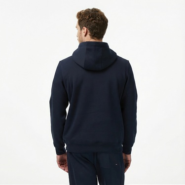  Tommy Hilfiger Chest Insert Erkek Lacivert Hoodie