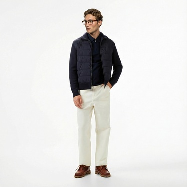  Tommy Hilfiger Mixed Media Erkek Lacivert Ceket