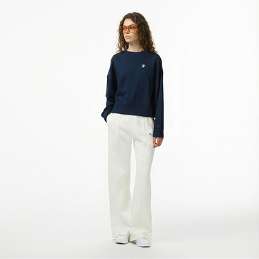  Tommy Hilfiger Script Pique Kadın Lacivert Hoodie