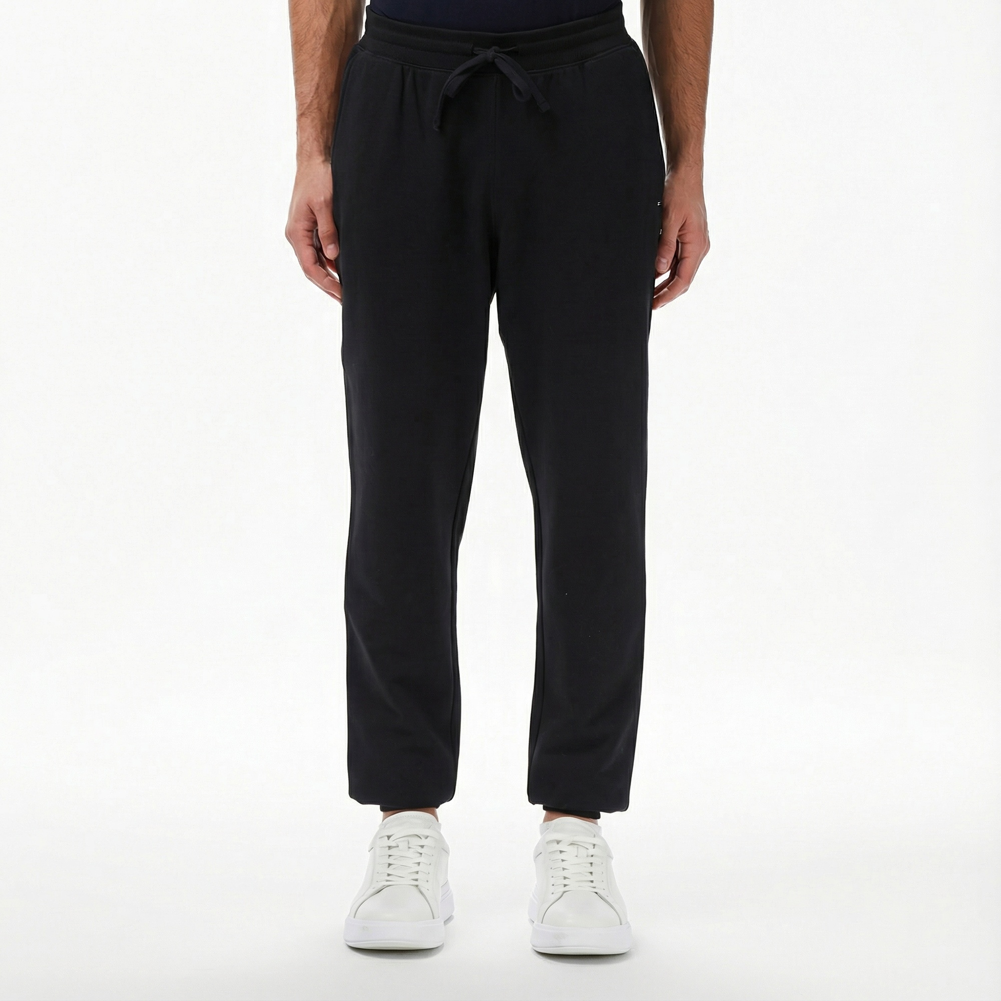 Tommy Hilfiger Core Essentials Erkek Siyah Eşofman Altı