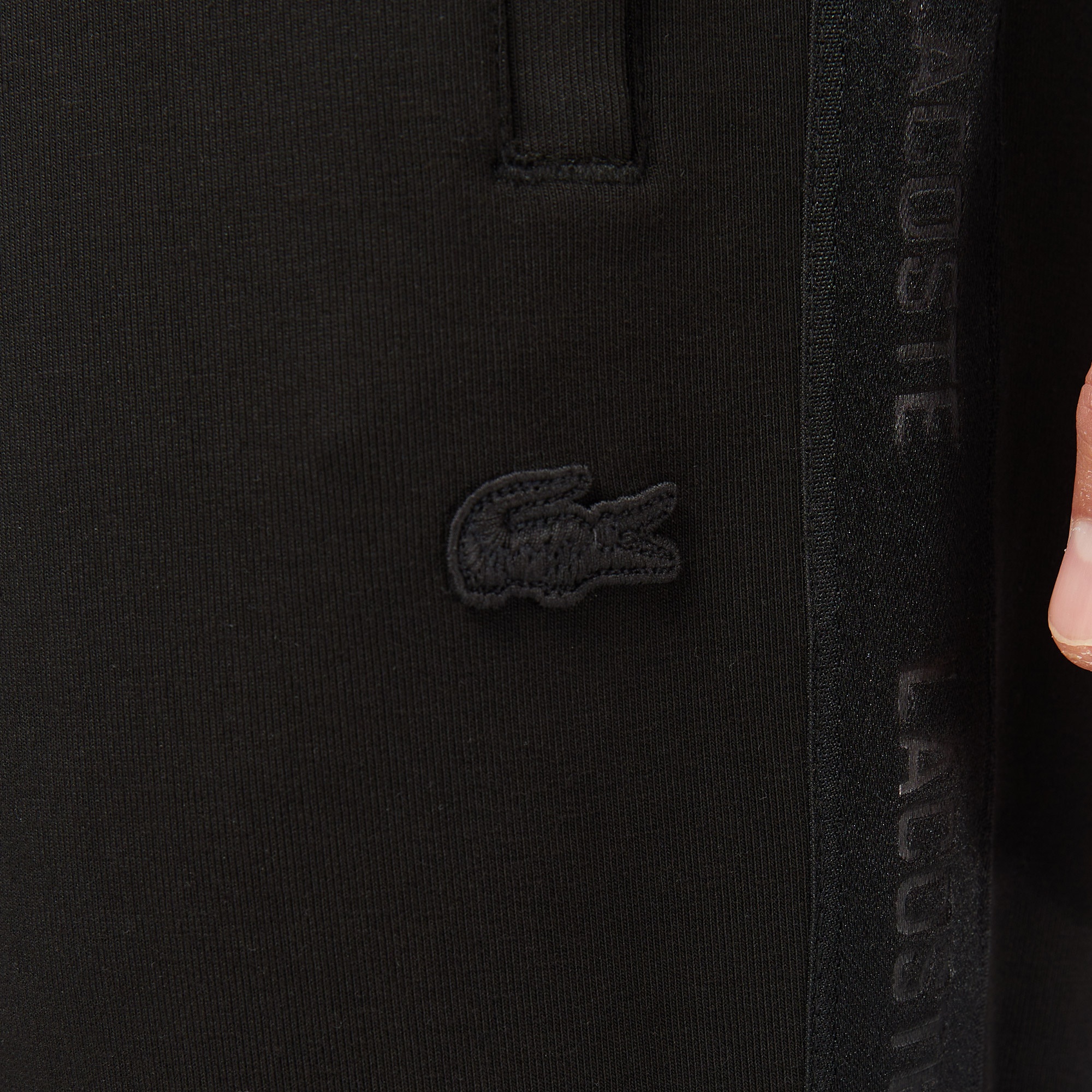 Lacoste Erkek Relaxed Fit Siyah Eşofman Altı