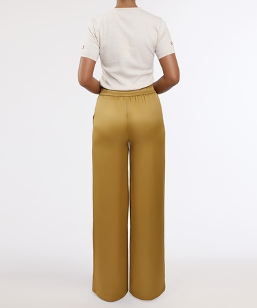  YARGICI Geniş Yüksek Bel Pantolon