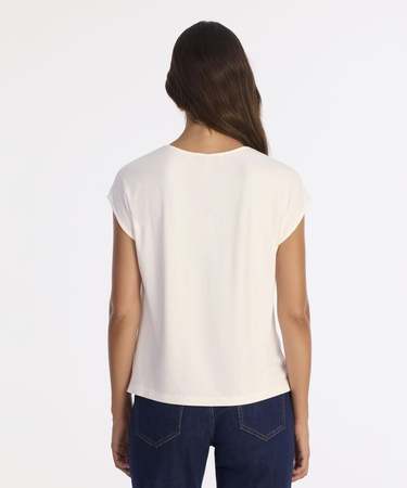  YARGICI Regular Bisiklet Yaka Kısa Kol Bluz