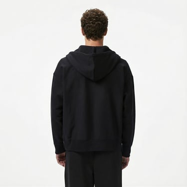  Calvin Klein Premium Terry Monogram Erkek Siyah Sweatshirt