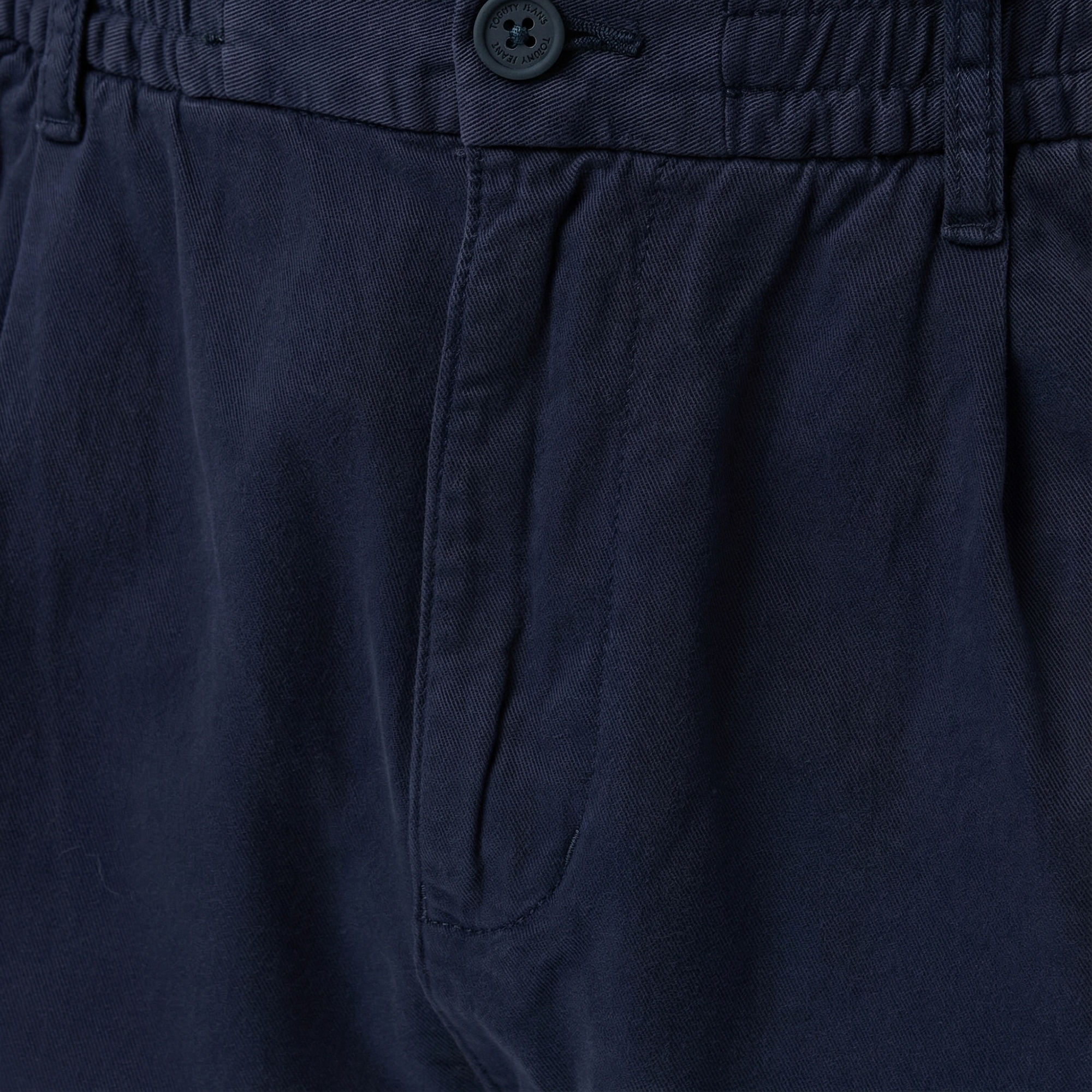 Tommy Hilfiger İsaac Light Cotton Erkek Lacivert Pantolon