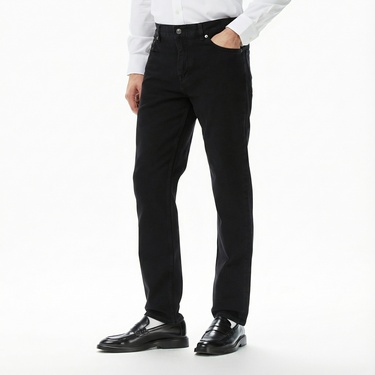  Tommy Hilfiger Straight Denton Croft Erkek Siyah Jean Pantolon
