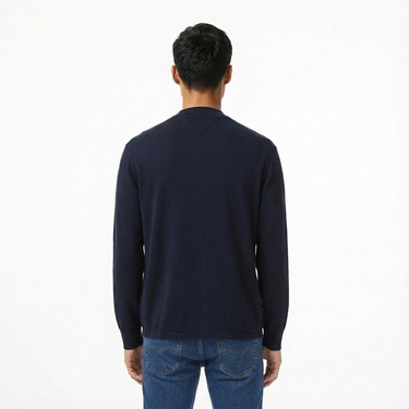  Tommy Hilfiger Core Essential Erkek Lacivert Hırka